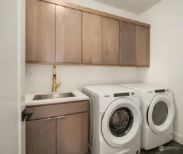 Second floor laundry