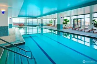 Indoor pool, spa and outdoor terrace  (currently closed for renovation until June 5, 2025).