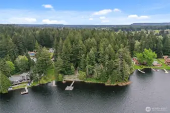 Private lake access at Hearing Park.