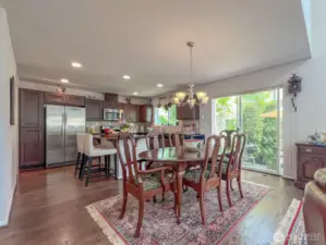 The open floor plan provides a seamless flow and makes every space functional- no wasted space in this beautiful, thoughtfully designed home.