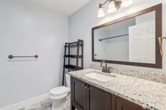 upper floor shared bath