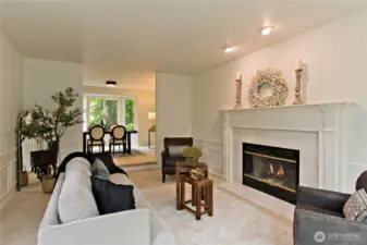 Livingroom and dinning room