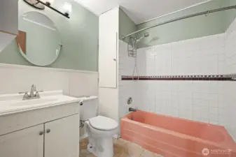 Basement full bath