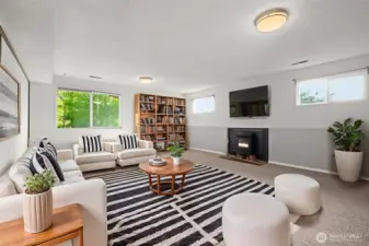 Basement Family Room