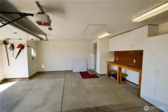 Pull down stairs for attic storage