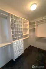 Walk in closet