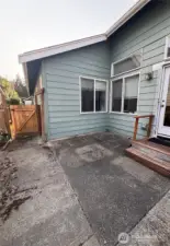 Patio area
