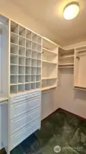 Walk in closet