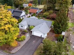 Welcome to this beautiful single-level home on over half an acre!