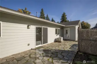 Expansive flagstone patio. Roof is only 5 years old!