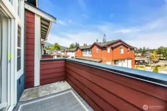 primary bedroom's 3rd floor balcony