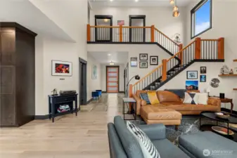 Entrance, Oak Hardwood Floores