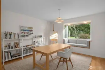 Living Room as Art Room - Virtually Staged