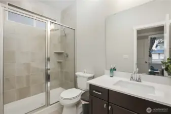 Main level 3/4 bath.
