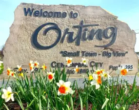 Welcome to Orting - Small Town Big Views