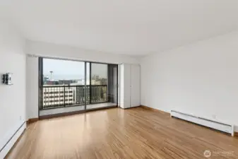 The Space Needle awaits you in almost every room.