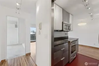 A cooks kitchen awaits with modern amenities.