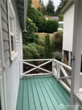 Entry porch.
