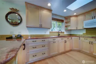 Kitchen Ash Cabinets
