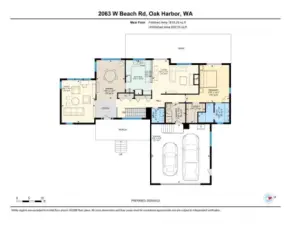 Main level floorplan