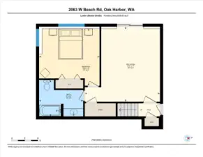 Lower level floorplan