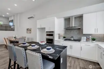 13ft ceilings! (photos of lot34, same floorplan)