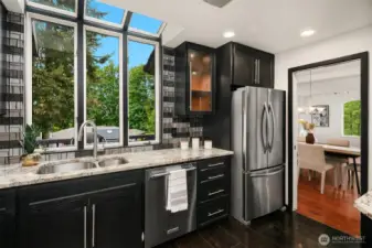 updated kitchen