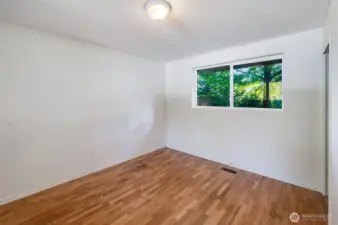 Without the staging. Look at these beautiful hardwood floors!