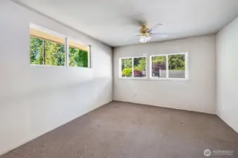 Bonus Room without the staging.