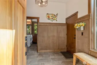 Entry way into home