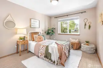Bedroom on main level.