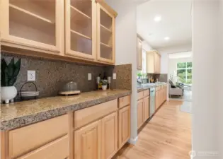 Butlers pantry, wine or coffee bar? You choose!