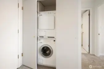 This condo features your own laundry so it is a snap to do the wash.