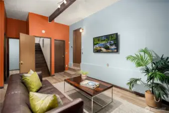 Lower Level Gathering space for games, fun, and so much more!