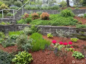 Gorgeous landscaping will greet you and your guests in all seasons.