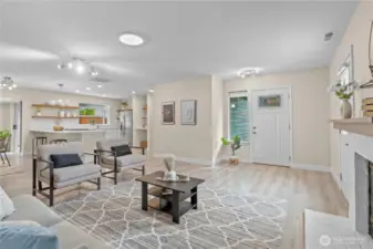 Open floor plan