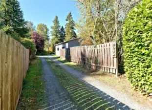 Driveway from NE 200th to home