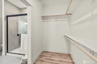 Primary Walk-In Closet
