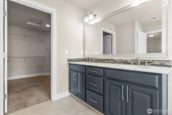 Large primary closet