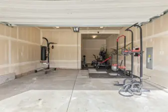 3 car tandem garage