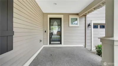 Large front porch