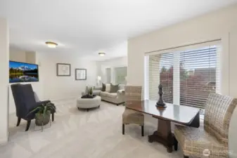 Large bonus room with 2 closets- could be 5th bedroom.