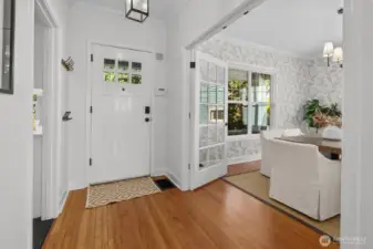 This home has a smashing blend of old and new.