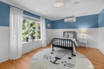 Bedroom #2 is upstairs.