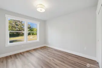 Secondary Bedroom.  Picture is of similar home.