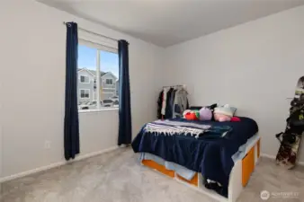 Bedroom in main-level apartment sytle guest suite