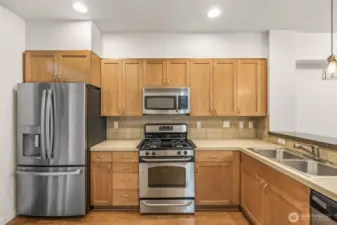 Stainless steel appliances