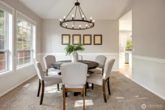 Bright Dining Room