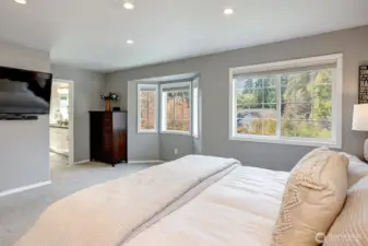 Private view outside- so much greenspace!