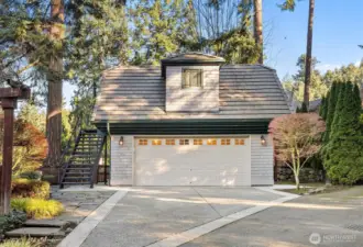 ADU with 2 car garage